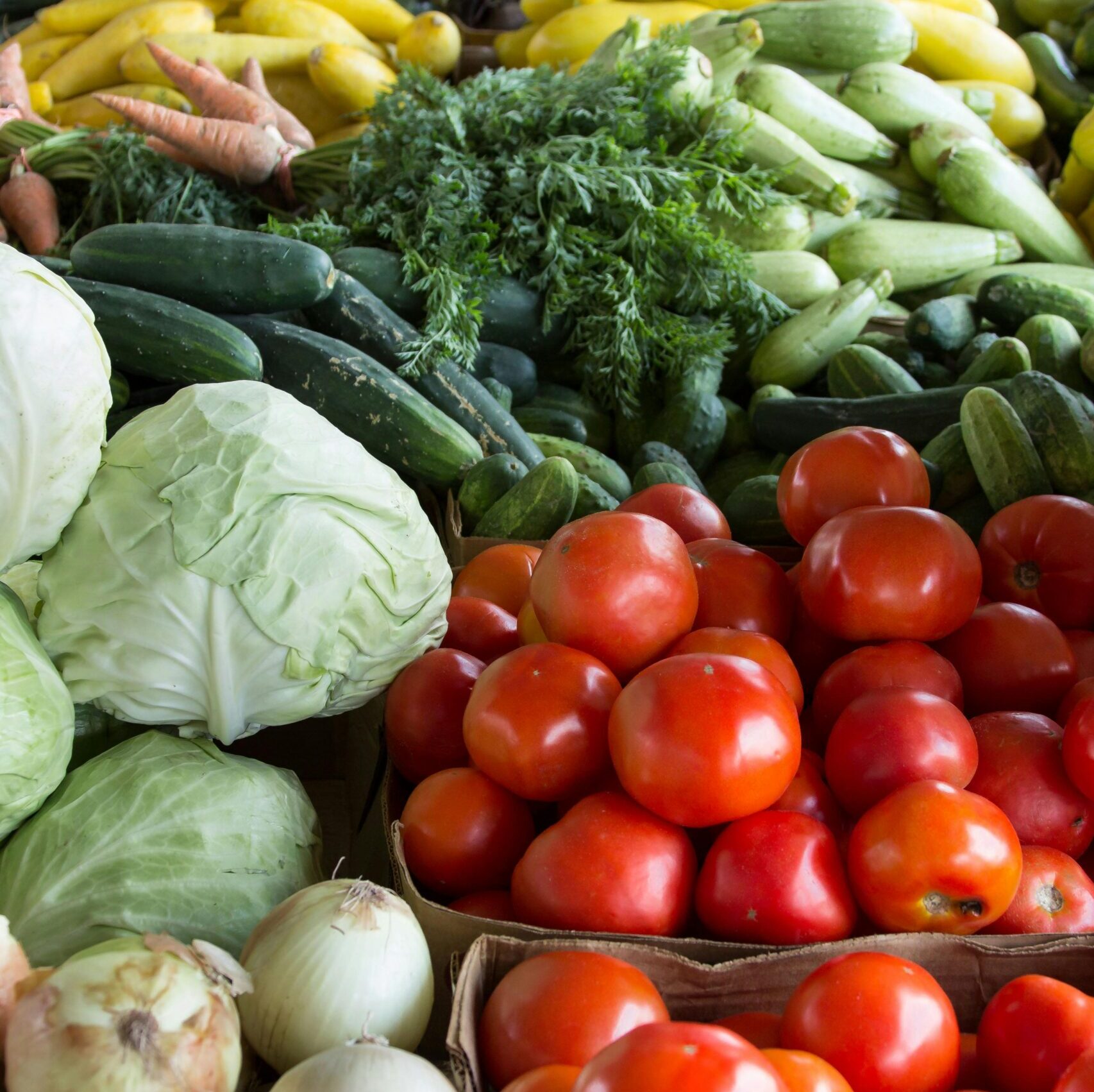 Pile of Assorted-varieties of Vegetables